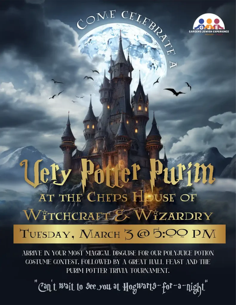 Come Celebrate Purim-Harry Potter Style!